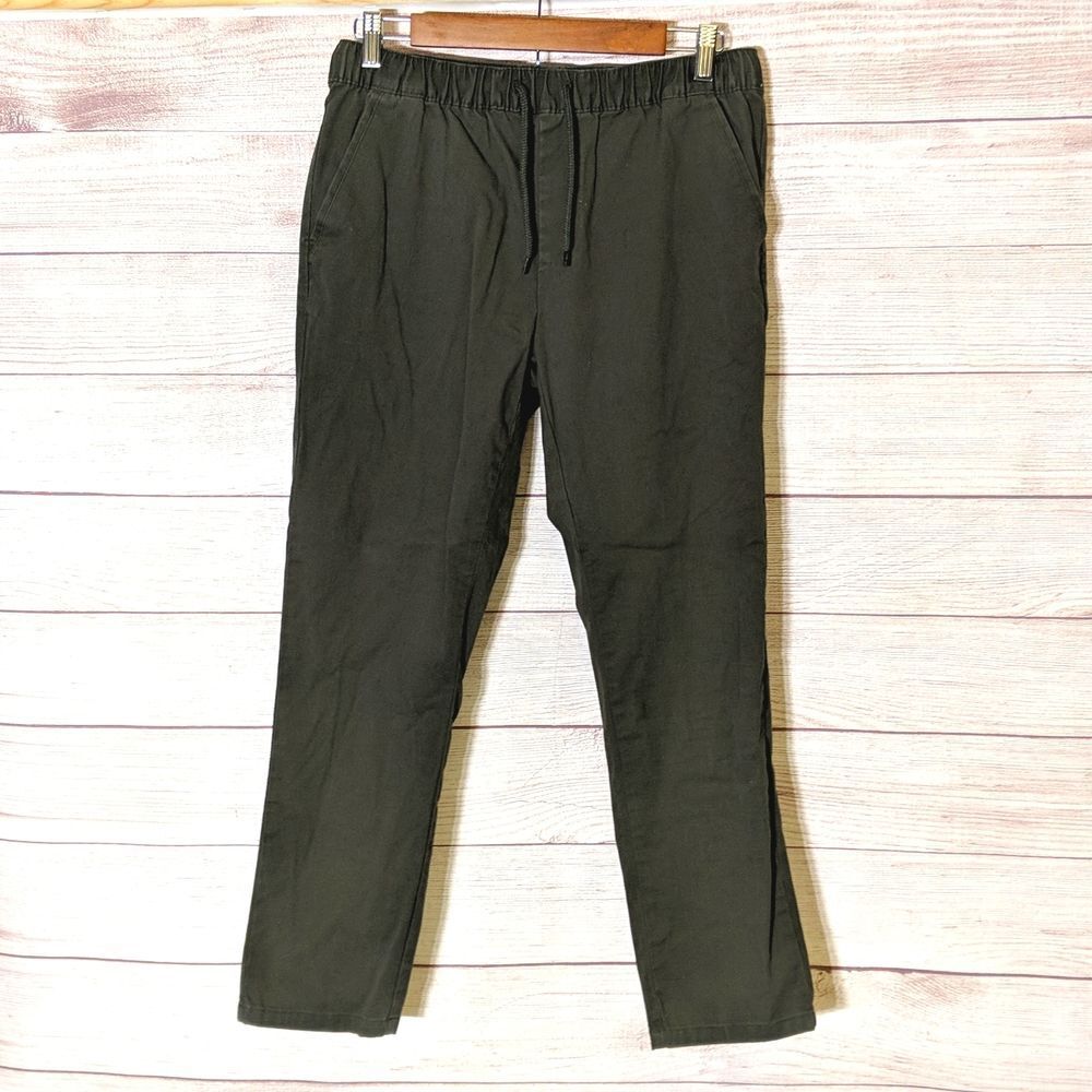 ASOS dark green jogger trousers 32/30